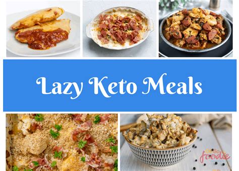 5 Easy Dinners for Lazy Keto