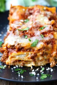 Classic Beef Lasagna Mantitlement