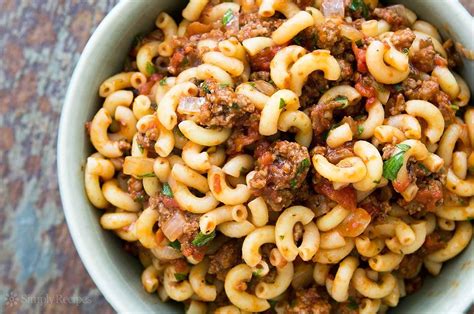 Hamburger and Pasta Skillet Recipe