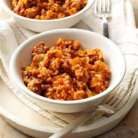 Spanish Rice with Ground Beef Recipe How to Make It