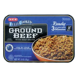 Freeze Happy! PreCooked Ground Beef