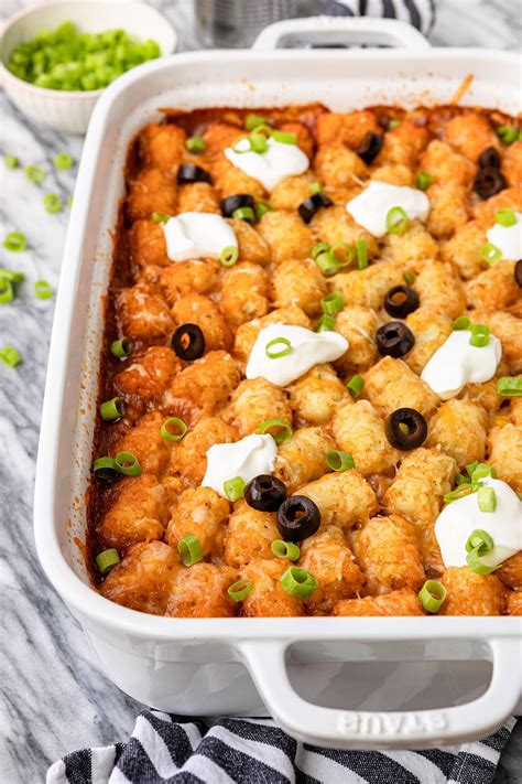 Taco Tater Tot Casserole NeighborFood